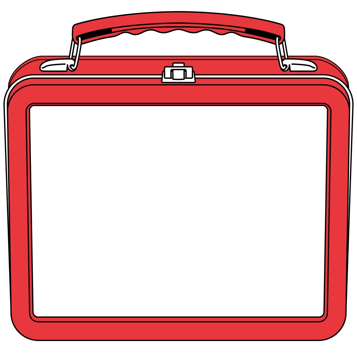 1200x1200 lunch box clip art schooleducational clip art - Lunch Box Drawing