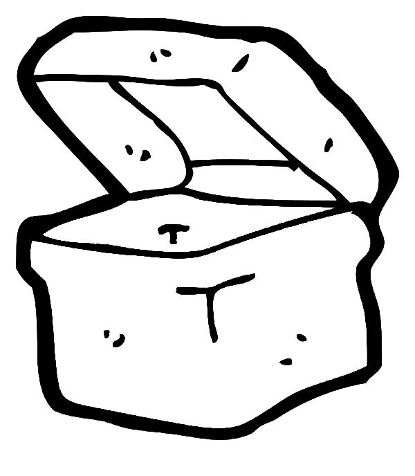 600x688 drawing lunchbox coloring pages - Lunch Box Drawing