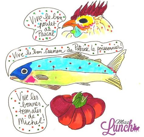 474x450 Miss Lunch Drawing - Lunch Drawing