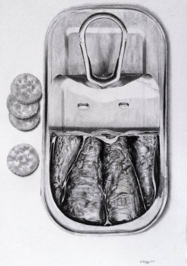 375x531 Workmans' Lunch Drawing - Lunch Drawing