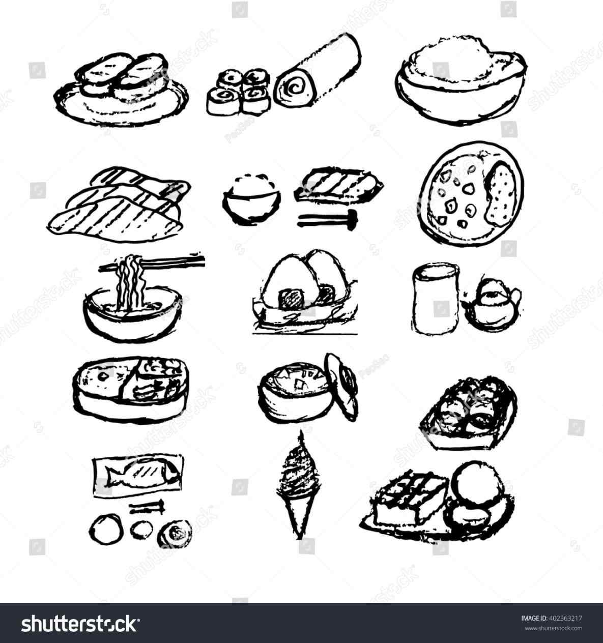 1185x1264 lunch drawing easy for free download - Lunch Drawing
