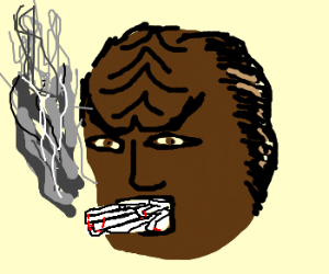 300x250 warf attempting to get lung cancer drawing - Lung Cancer Drawing