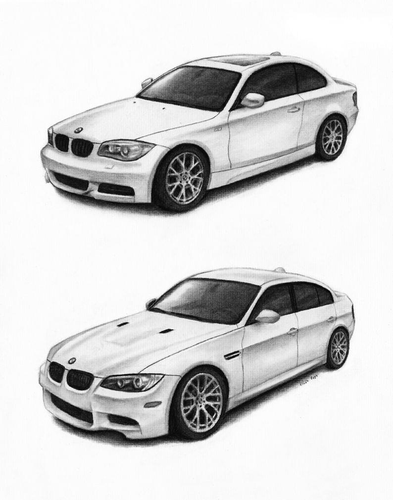 794x1010 Custom Car And Truck Drawing Art For Sports Car Lover - Luxury Car Drawing