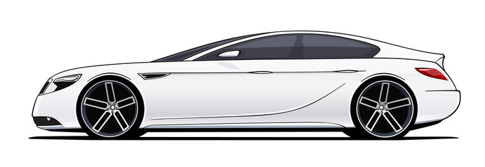 696x240 luxury car stock image and royalty free vector on fotolia - Luxury Car Drawing