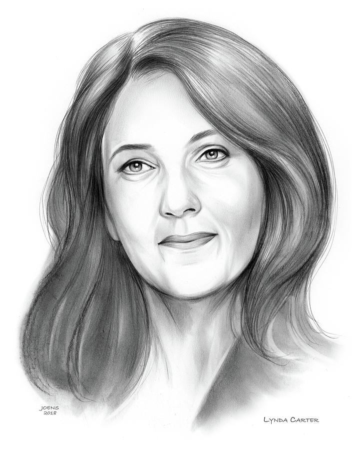 719x900 lynda carter drawing - Lynda Drawing