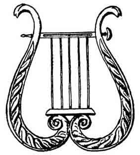 283x313 Inspiration Apollo Tattoo, Greek - Lyre Drawing