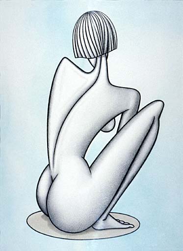 373x510 Woman Lyre - Lyre Drawing