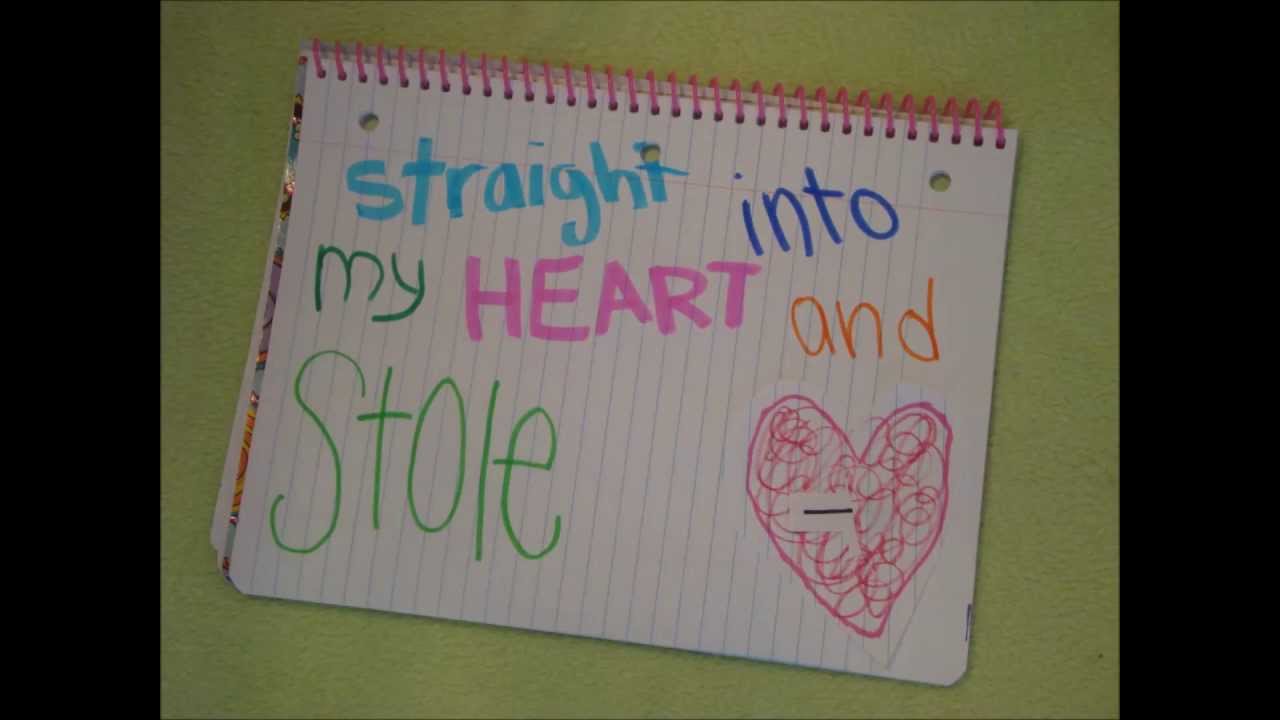 1280x720 One Direction - Lyric Drawings