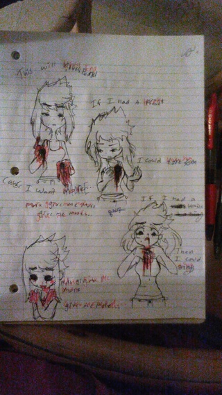 320x569 Bc Was Doing Lyric Drawings Plus Looking - Lyric Drawings