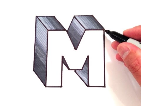 480x360 How To Draw The Letter M - M Drawing