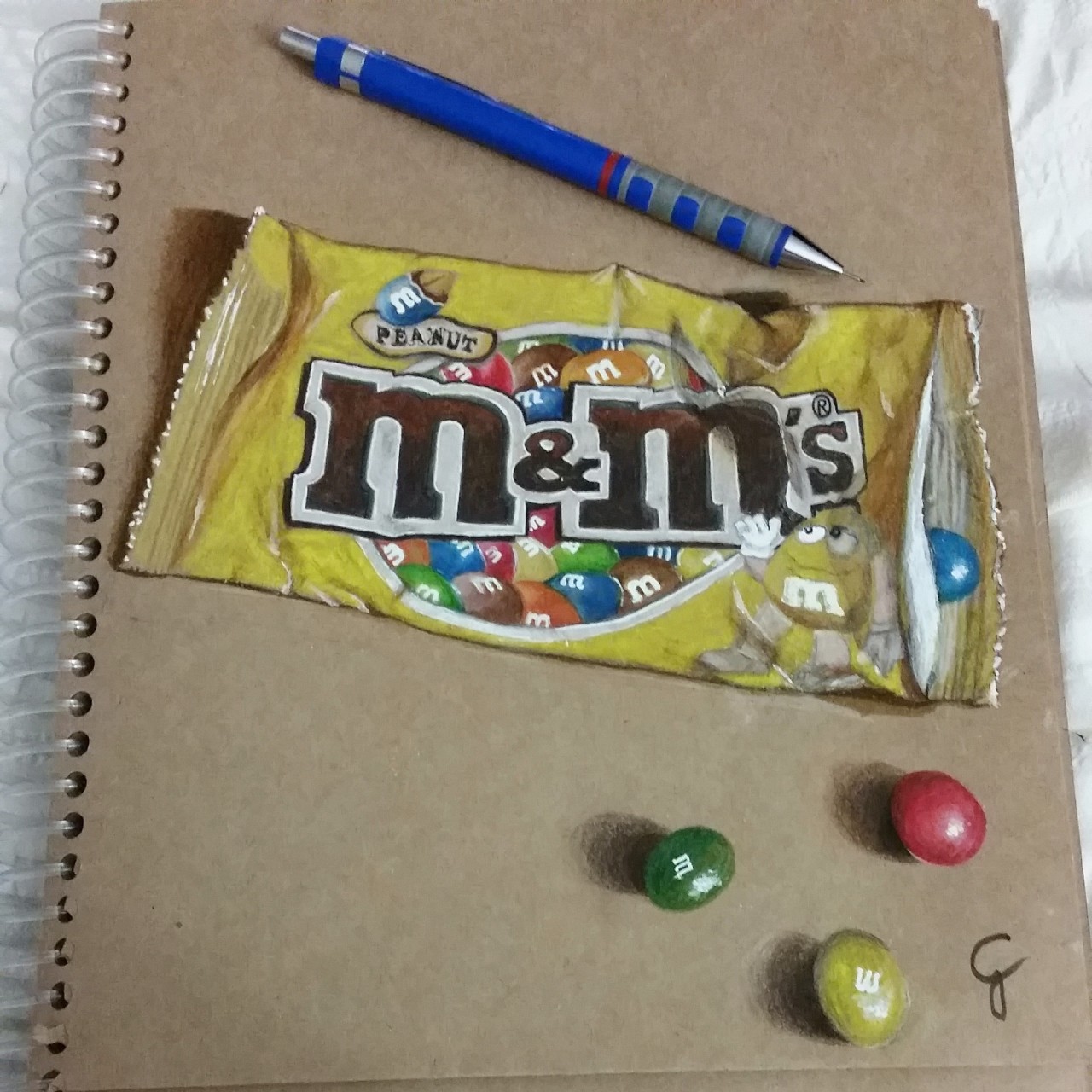 1280x1280 Sweet Realistic Mampm Drawing - M&M Drawing