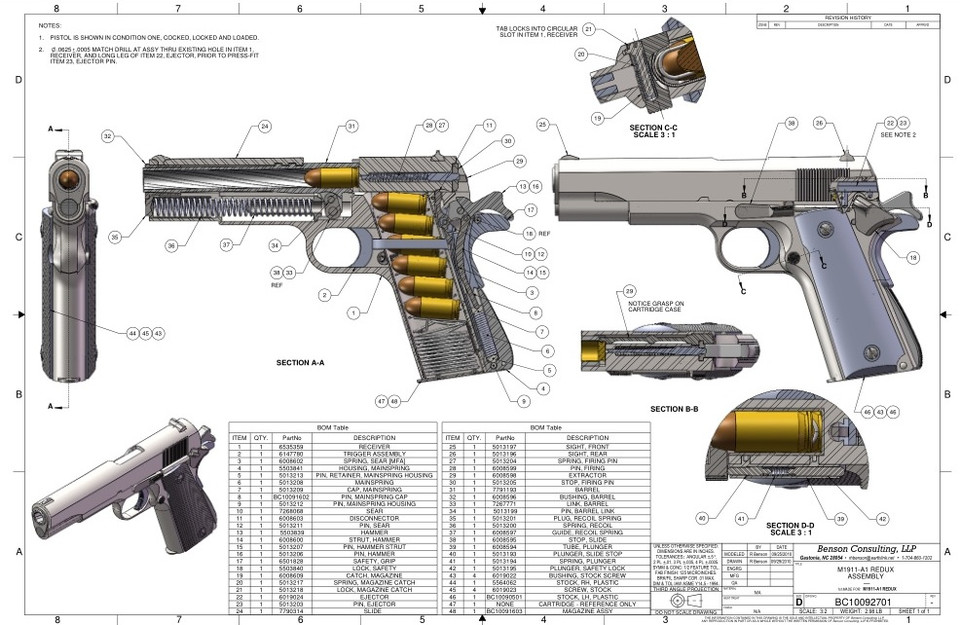 M1911 Drawing at Explore collection of M1911 Drawing