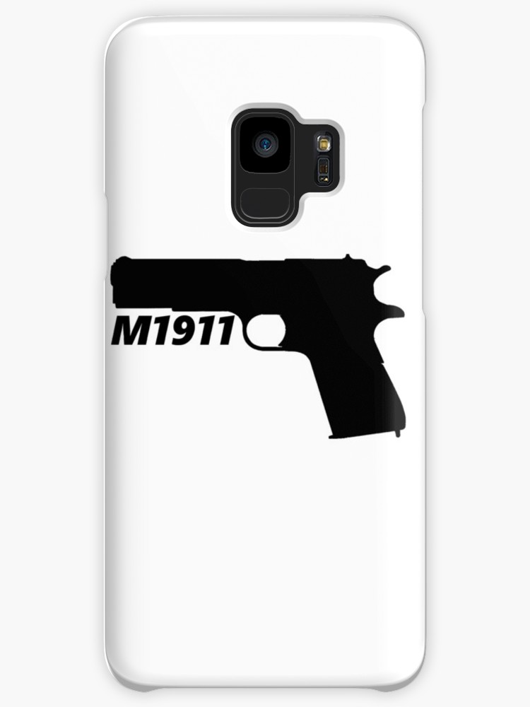 750x1000 Pistol Cases Skins For Samsung Galaxy - M1911 Drawing