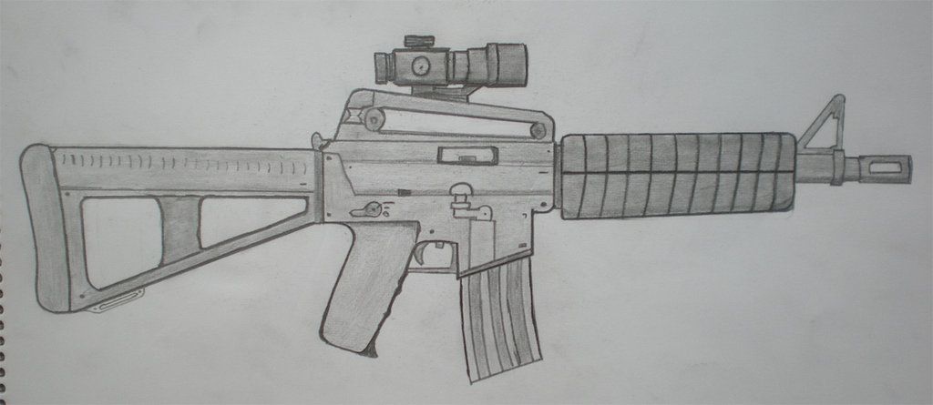 Как нарисовать m4