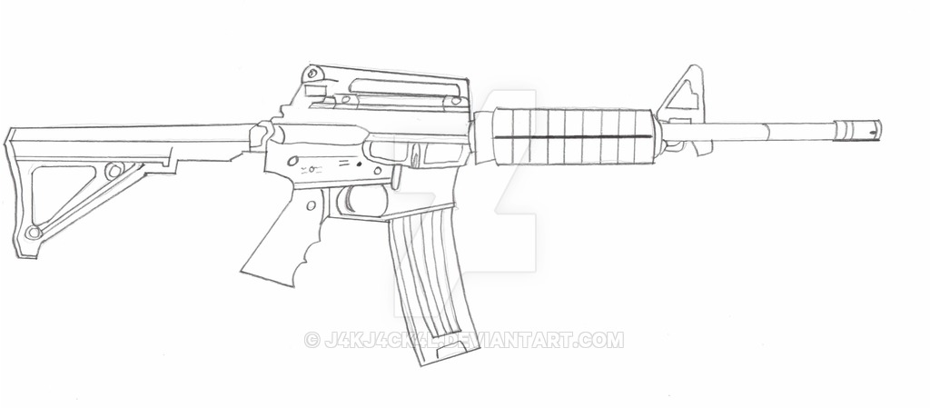 1024x449 Lineart - M4 Line Drawing