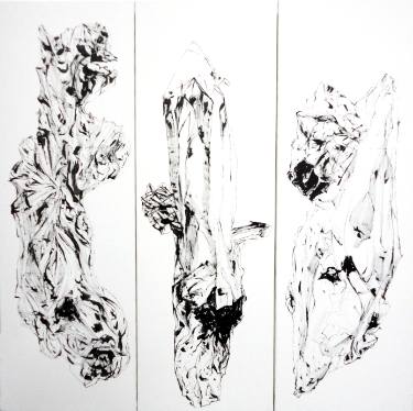 375x374 Triptych Drawing - M4 Line Drawing