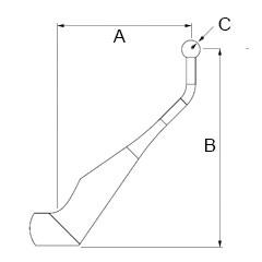 240x240 Technical Drawing Stylus Crank Technical Drawing Line - M4 Line Drawing