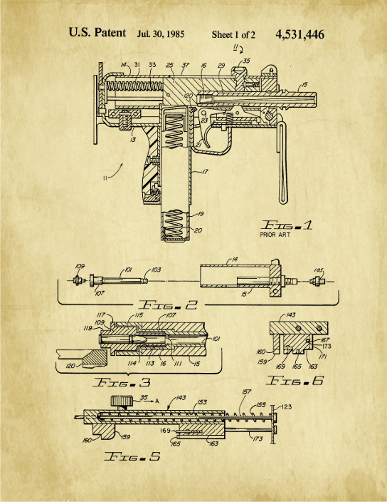 Чертеж mac 10