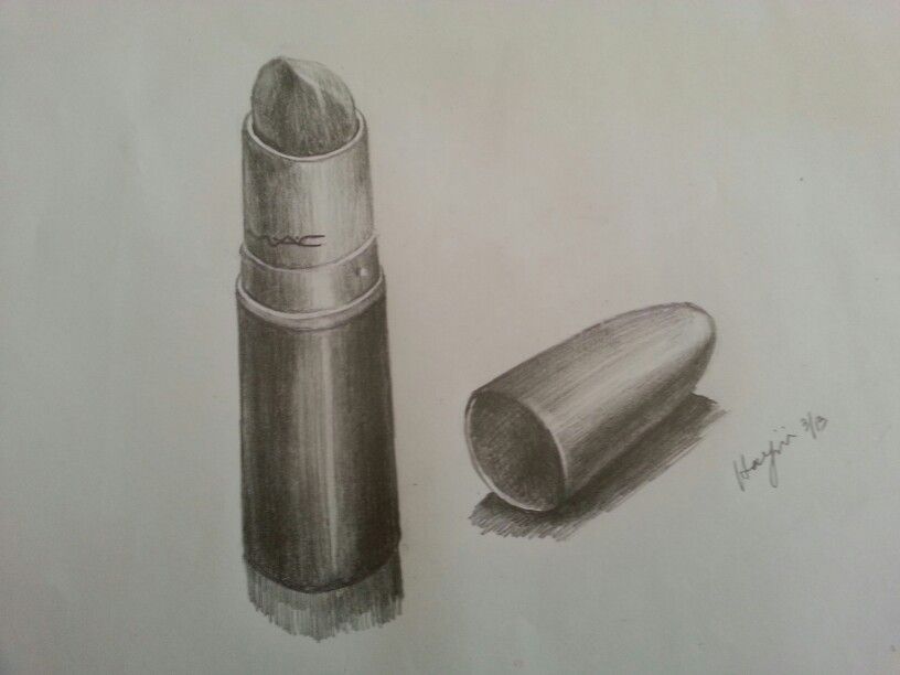 816x612 mac lipstick pencil drawing art in pencil drawings - Mac Lipstick Drawing