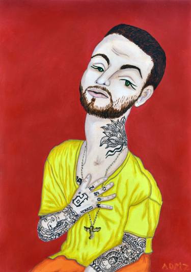 Mac Miller Drawing at PaintingValley.com | Explore collection of Mac ...