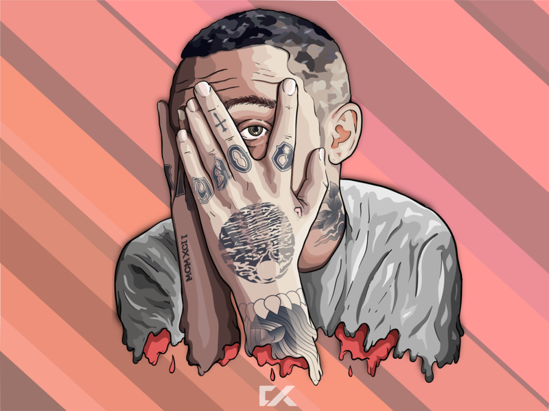 Mac Miller Drawing At Paintingvalley Com Explore Collection Of