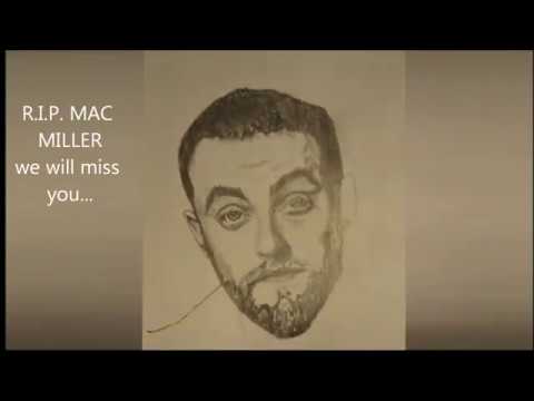 480x360 Rip Mac Miller - Mac Miller Drawing