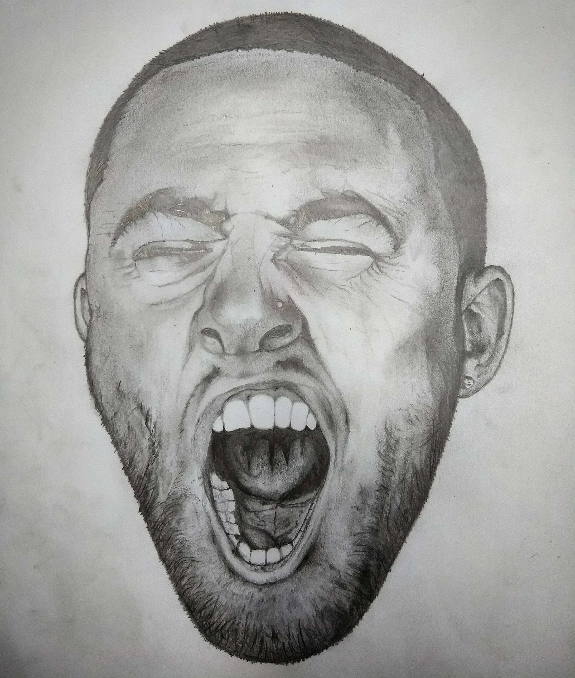 2419x2850 Tribute To Mac Miller, Pencil On Drawing Paper, Art - Mac Miller Drawing