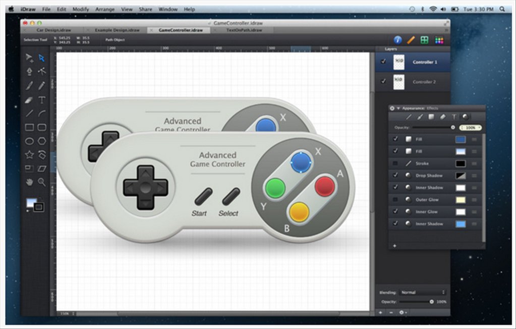 1023x652 Idraw - Mac Vector Drawing