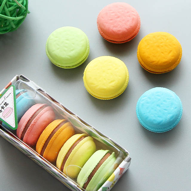 640x640 online shop cake macaron rubber eraser drawing writing - Macaron Drawing