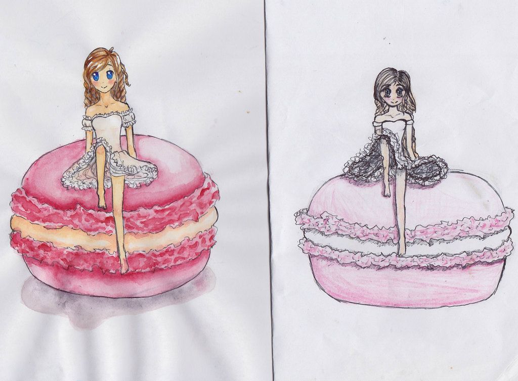1024x754 Macaron Drawing - Macaron Drawing