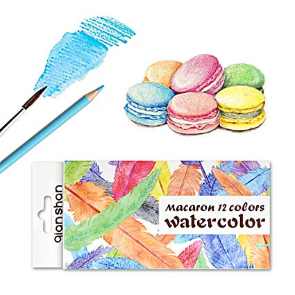 425x425 Macaron Colors Watercolor Pencils - Macaron Drawing