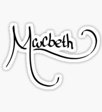 210x230 macbeth drawing stickers redbubble - Macbeth Drawing