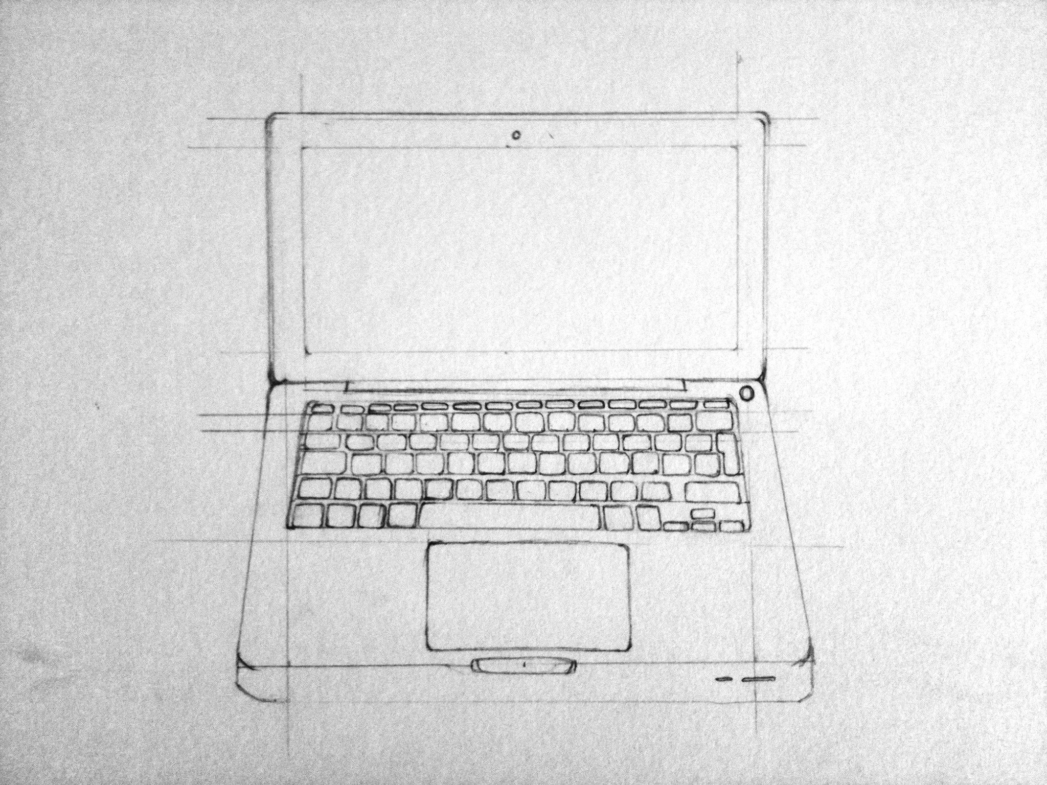 Macbook Drawing at PaintingValley.com | Explore collection of Macbook ...