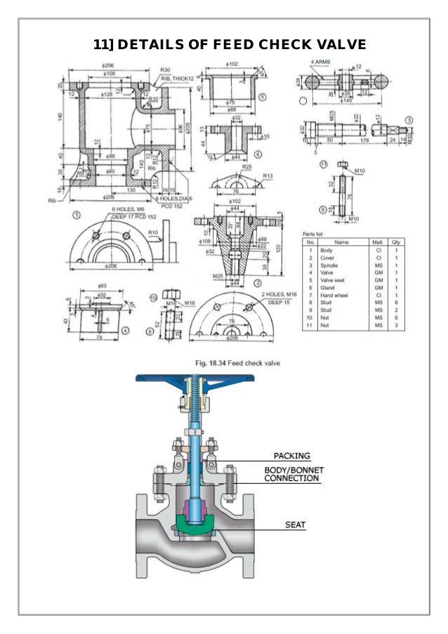 638x903 Assembly And Details Machine Drawing Pdf Solidworks Drawings - Machine Drawing
