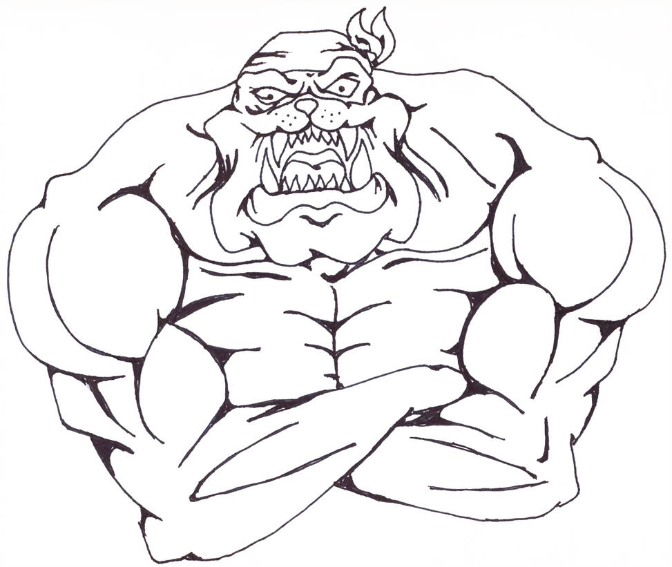 973x821 mad dog - Mad Dog Drawing