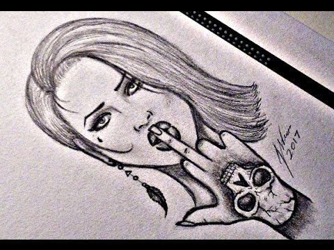 480x360 Drawing Mad Girl - Mad Drawings