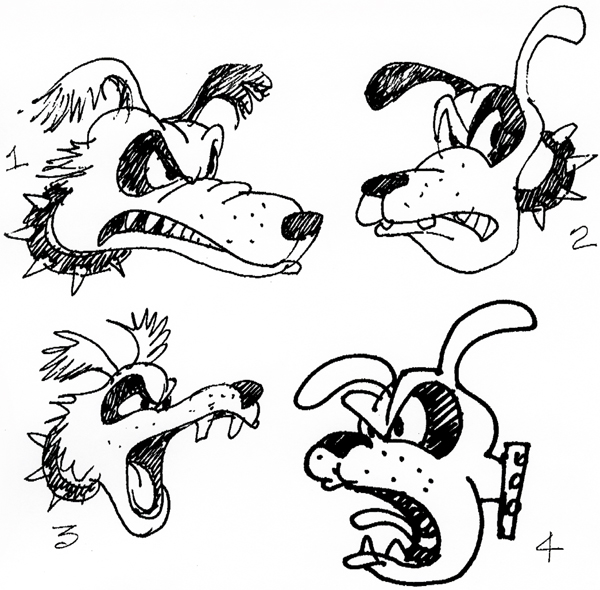 600x590 Drawings Of Mad Dogs - Mad Drawings