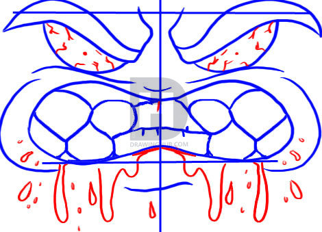 470x339 How To Draw A Mad Face, Step - Mad Face Drawing