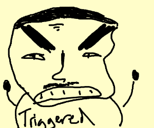 300x250 A Mad Face Drawing - Mad Face Drawing