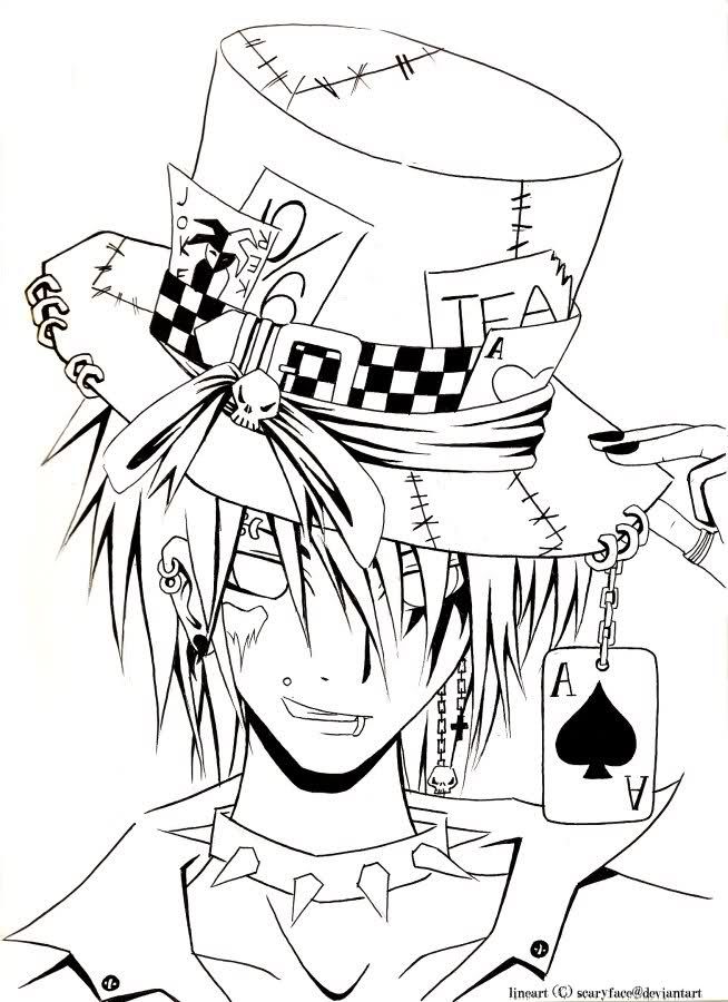 654x900 The Mad Hatter Is, To Use An Overused Slang Term That Falls Right - Mad Hatter Drawing