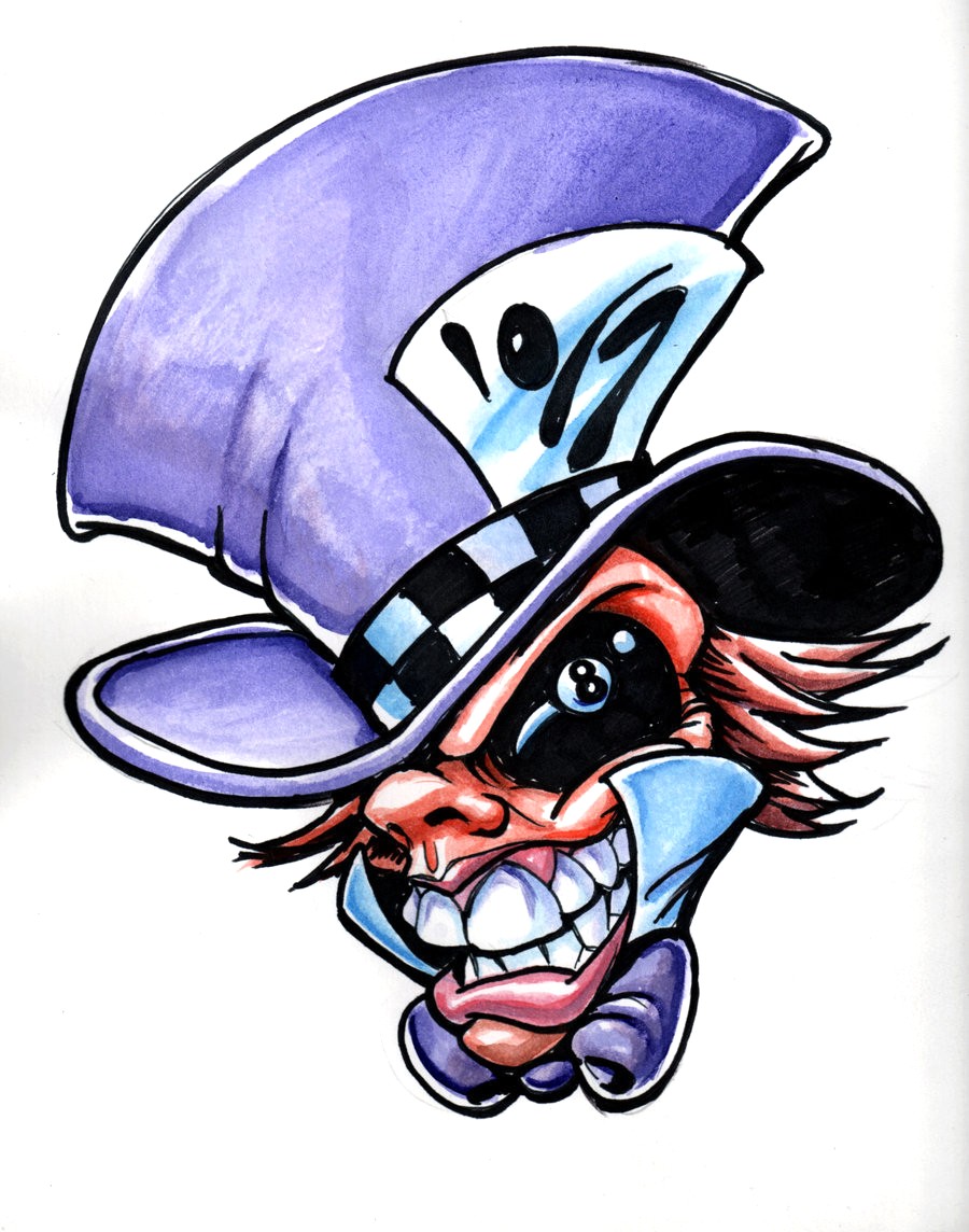 Marvelous Mad Hatter Cartoon Hat Clipart Best Sj Ds Pic - Mad Hatter Hat .....