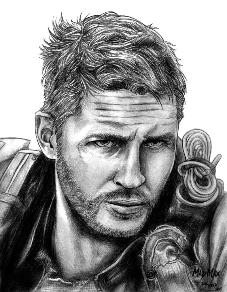 788x1013 Mad Max Drawing, Pencil, Sketch, Colorful, Realistic Art Images - Mad Max Drawing