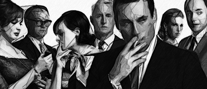 700x300 things that mad men got right about advertising even now - Mad Men Drawing