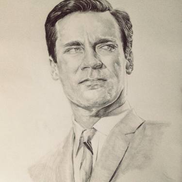 375x375 Mad Men Drawings For Sale Saatchi Art - Mad Men Drawing