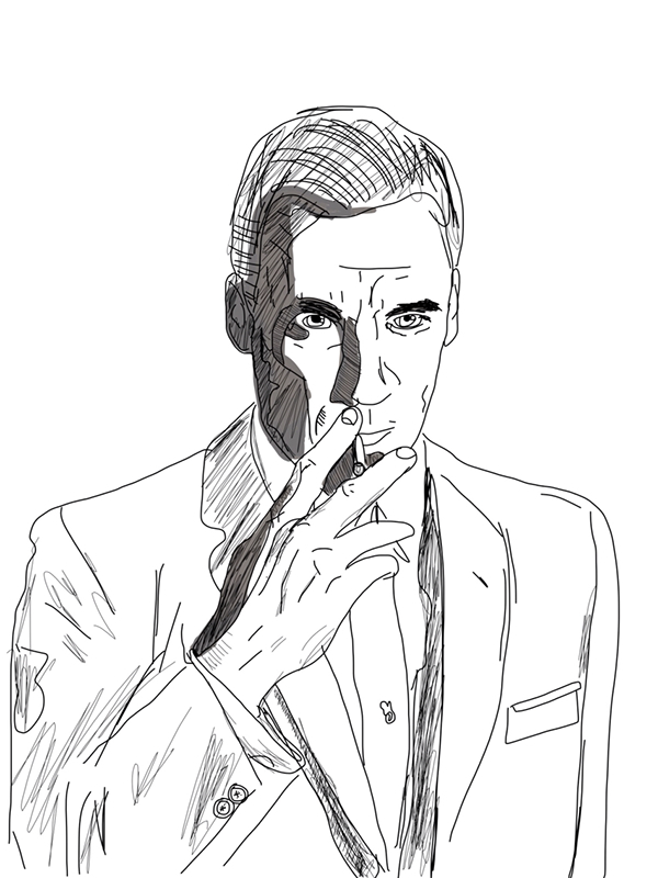 Mad Men Drawing at PaintingValley.com | Explore collection of Mad Men ...