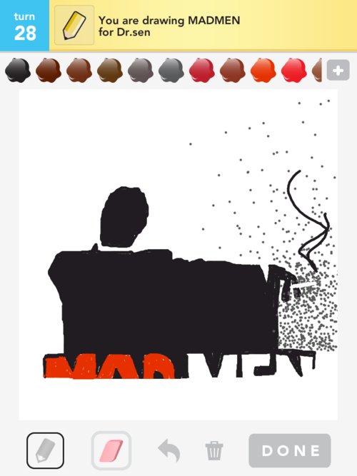 500x667 Madmen Drawings - Mad Men Drawing