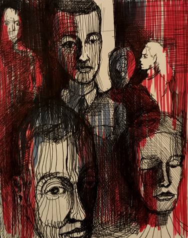 375x476 Castilian Mad Men Drawing - Mad Men Drawing