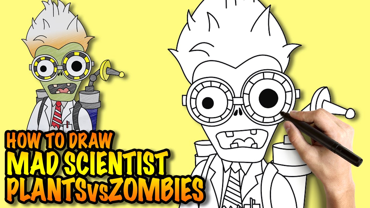 1280x720 how to draw mad scientist - Mad Scientist Drawing