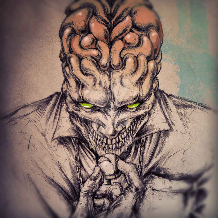 900x900 mad scientist sketch - Mad Scientist Drawing
