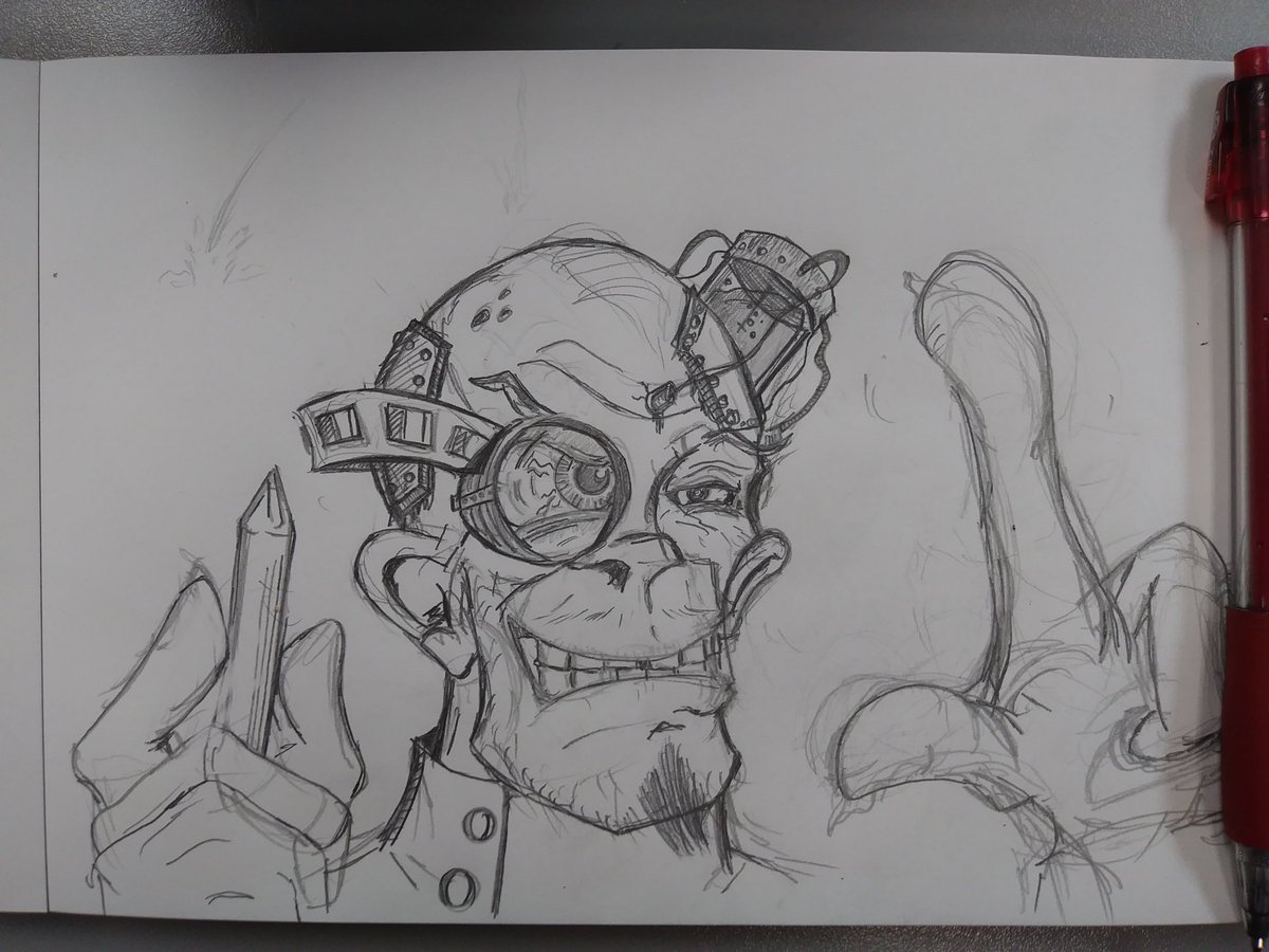1200x900 mike shewchuk on twitter a quick deadlands mad scientist - Mad Scientist Drawing